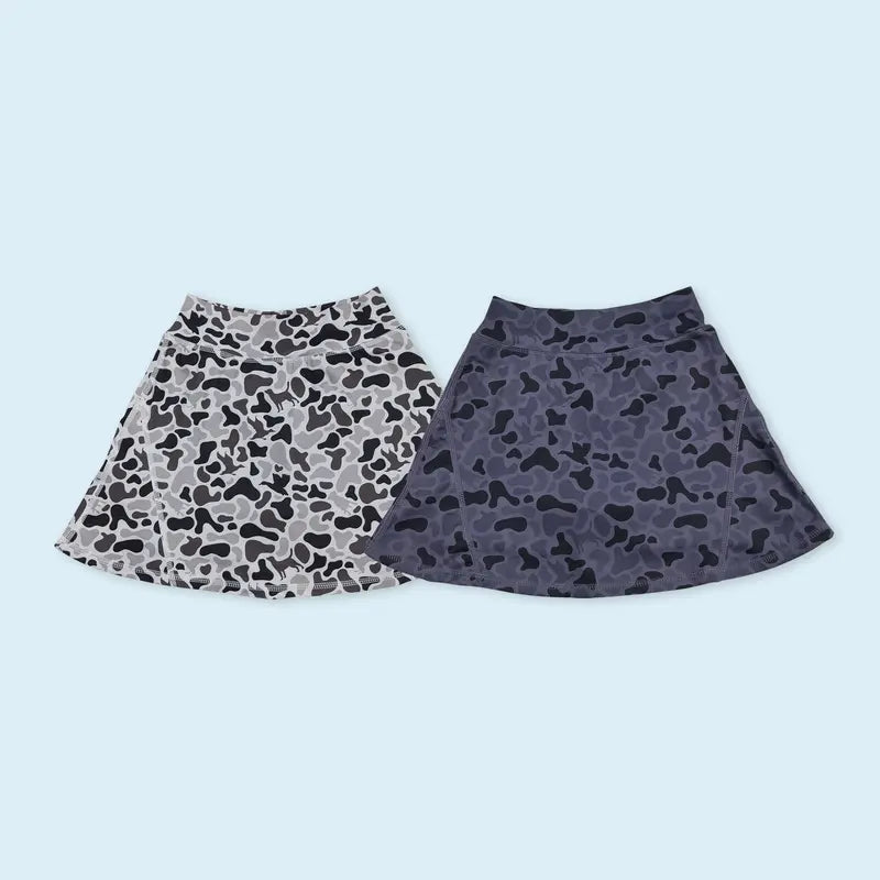 Kids toddle girls camo skort