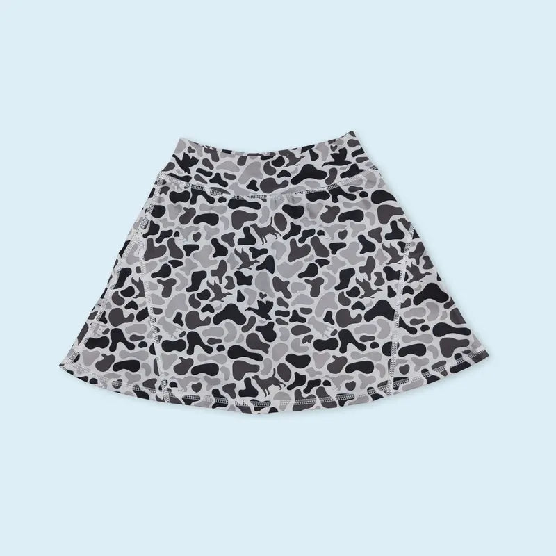 Kids toddle girls camo skort