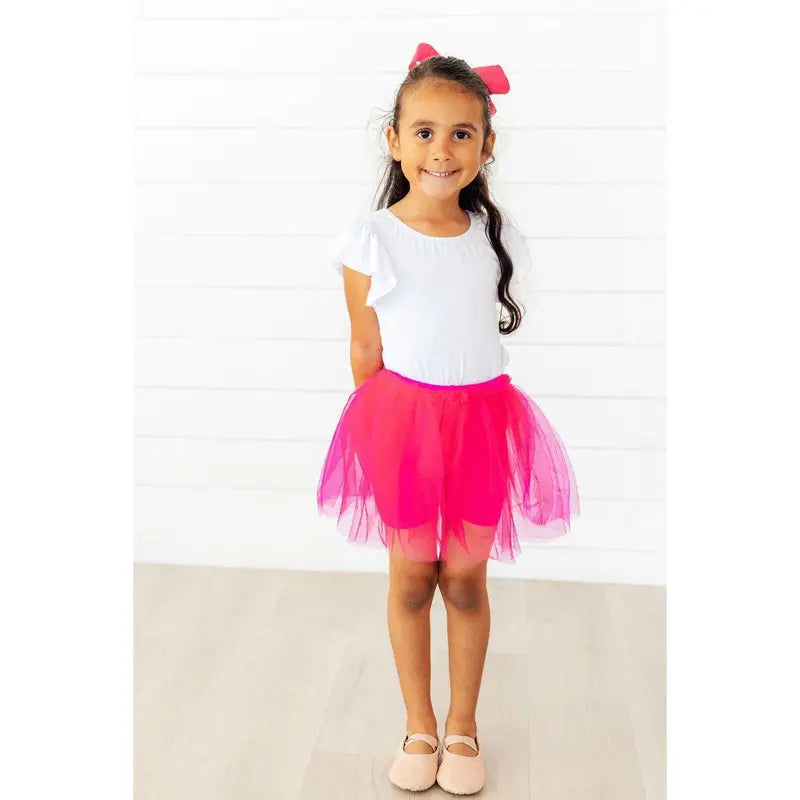 Hot Pink Tutu Shorts