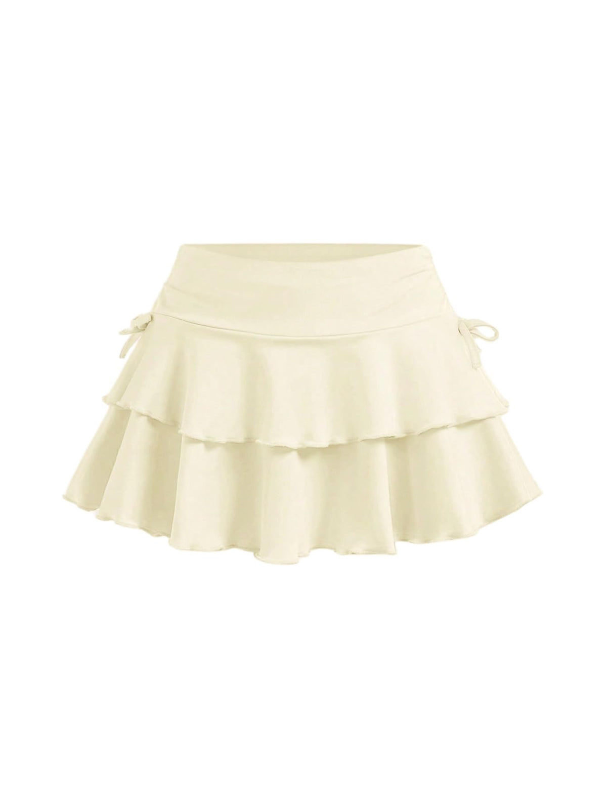 SOLY HUX Girl's Cute Mini Skirt with Built-in Shorts