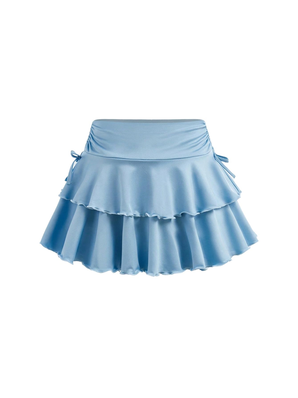 SOLY HUX Girl's Cute Mini Skirt with Built-in Shorts