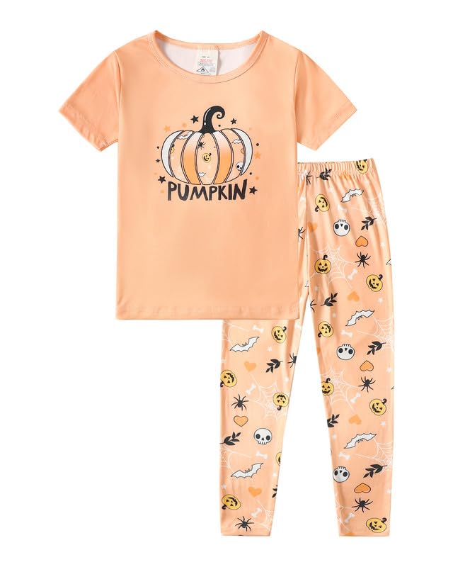 MyFav Children Girl Pajamas Set Soft Comfy Sleepwear Pajamas Size 4 to 14 Years
