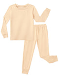Arshiner Girls Pajamas Cute Snug Fit Long Sleeve Pjs Set Kids Sleepwear