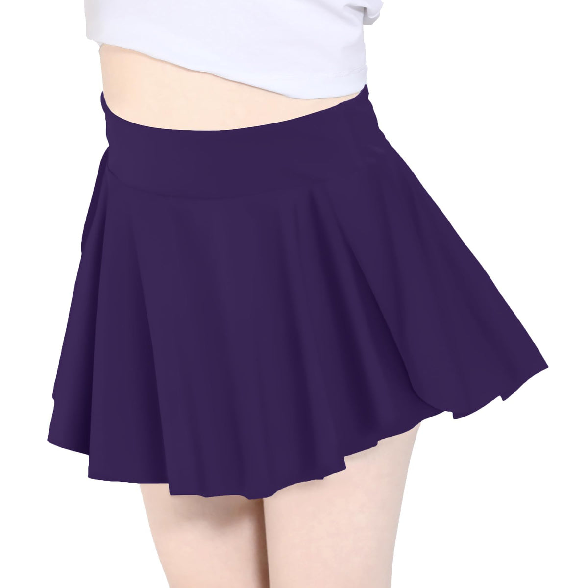 Skort Girls, Athletic Skirts for Tennis Golf, Butterfly Flowy Shorts for Kids, Shorts with Pocket