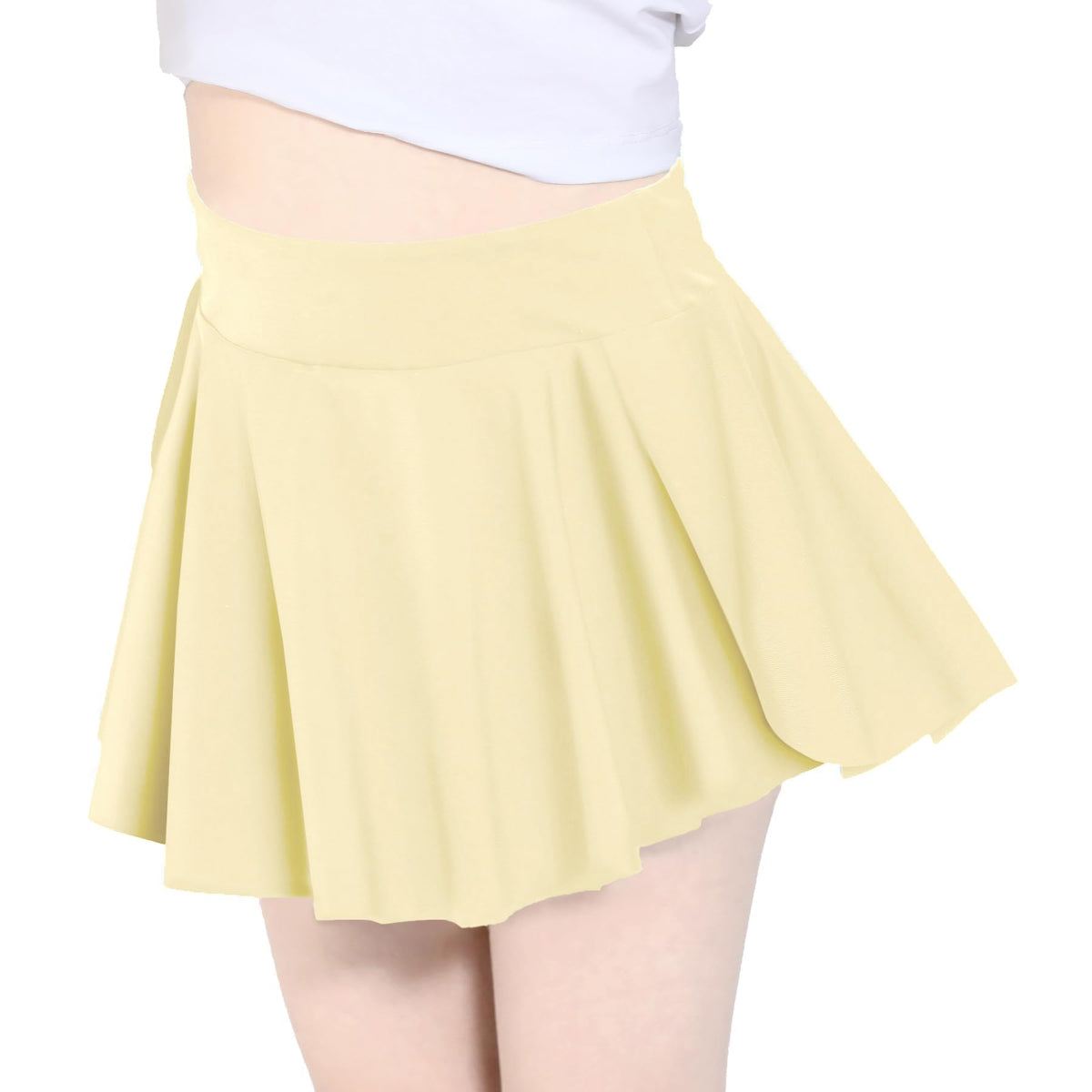 Skort Girls, Athletic Skirts for Tennis Golf, Butterfly Flowy Shorts for Kids, Shorts with Pocket