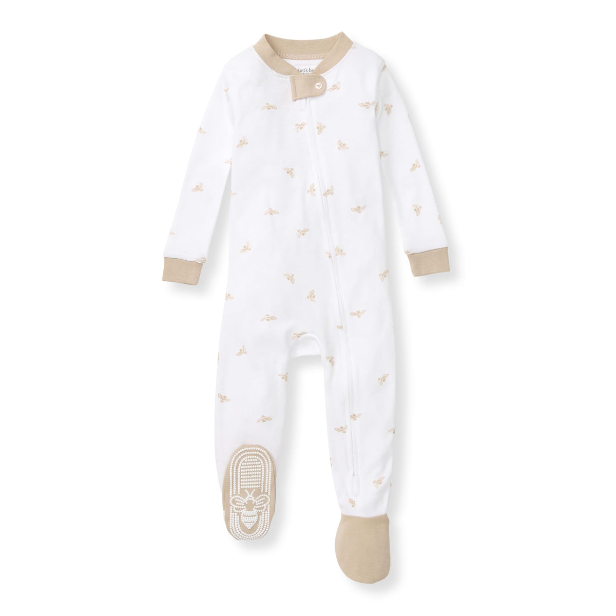 Burt's Bees Baby Boys Footless Pajamas, Sleep and Play Loose Fit, 100% Organic Cotton Soft One-piece PJs, Sizes NB to 6-9 Months