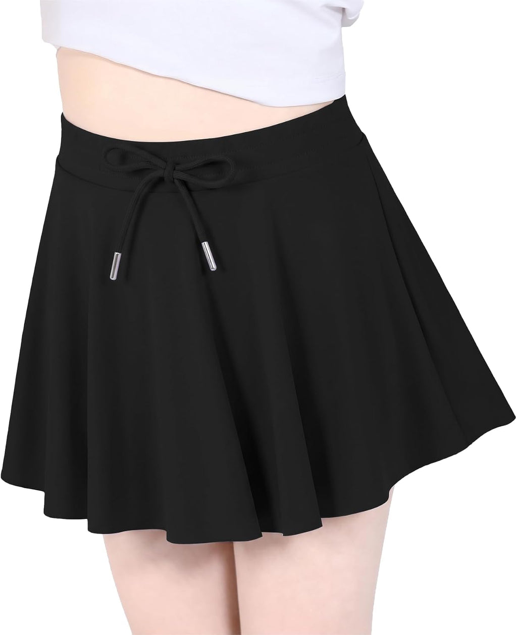 Girls Tennis Skirt Athletic Skort Butterfly Flowy Skorts for Kids Shorts with Pocket