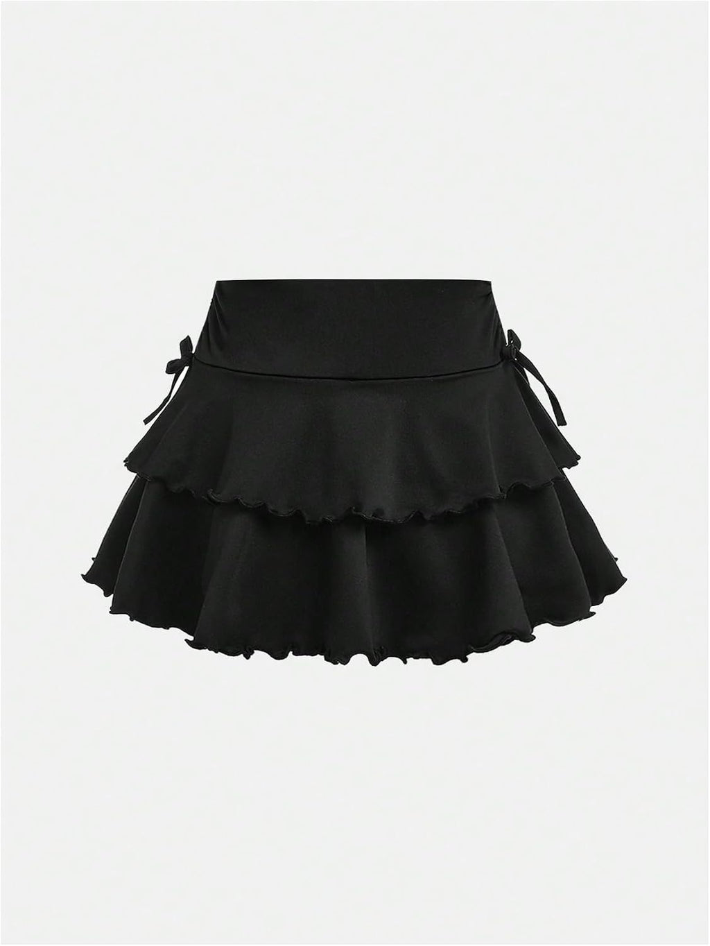 SOLY HUX Girl's Cute Mini Skirt with Built-in Shorts