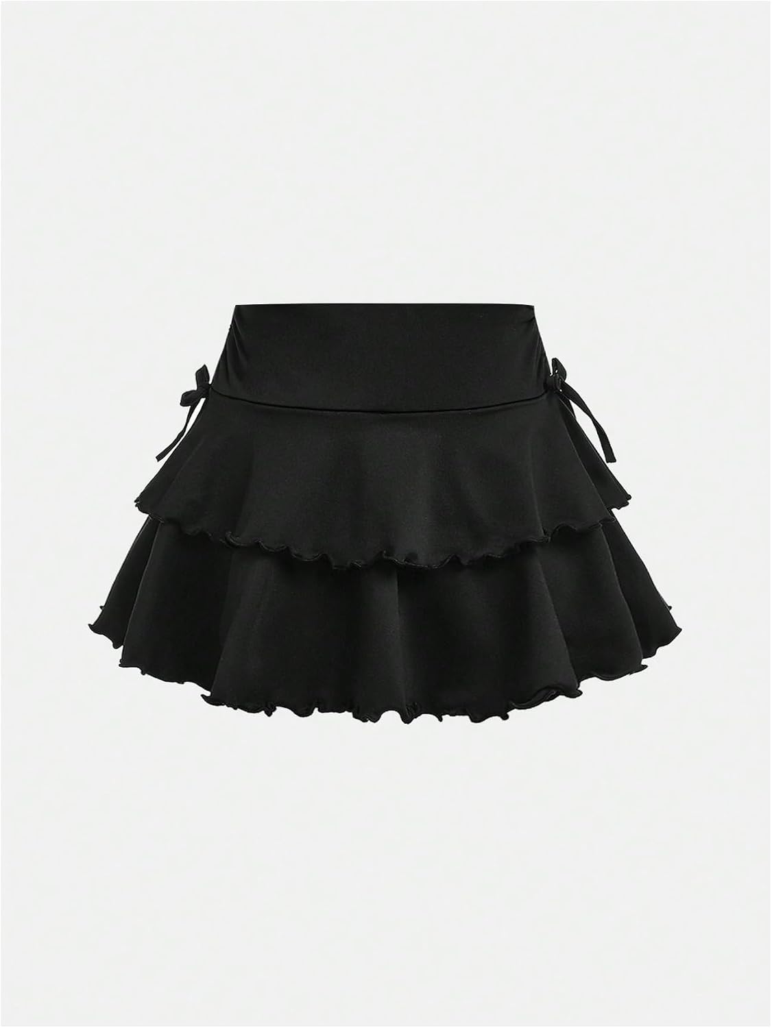SOLY HUX Girl's Cute Mini Skirt with Built-in Shorts