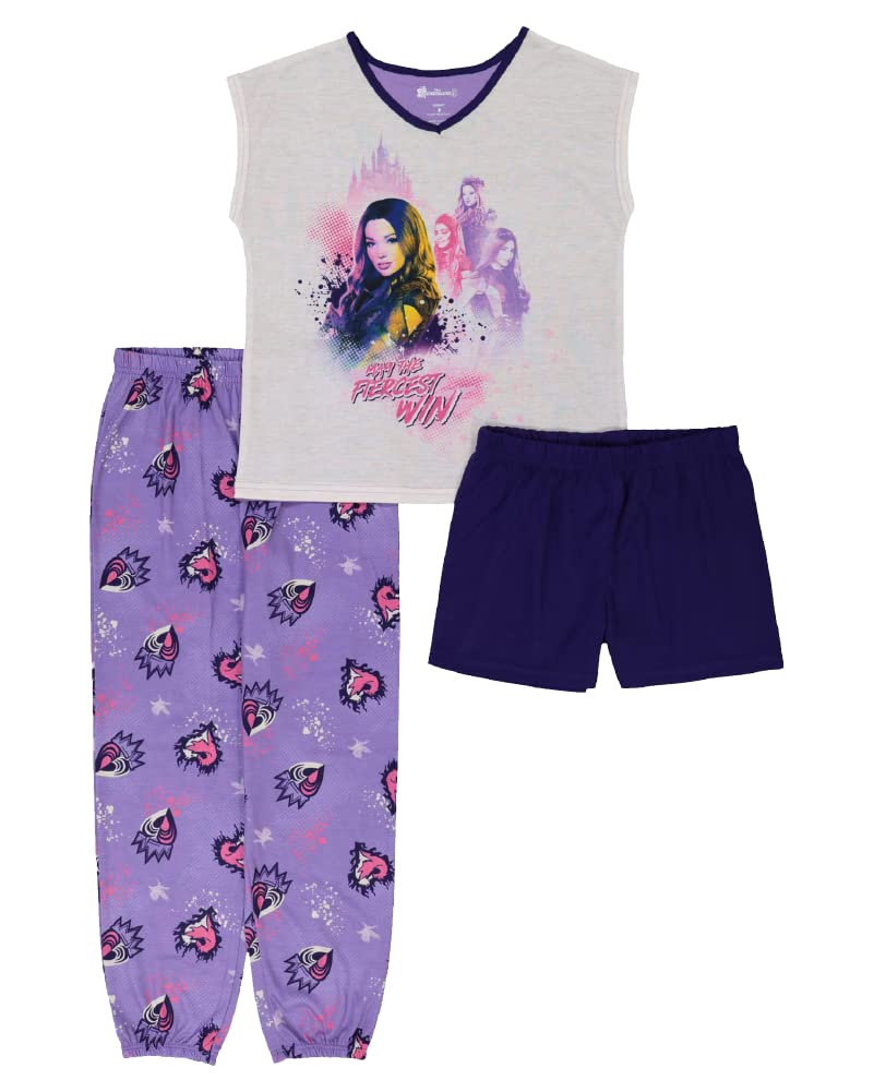 MINNIE Disney Girls Mouse 4-Piece Cotton Pajama Set