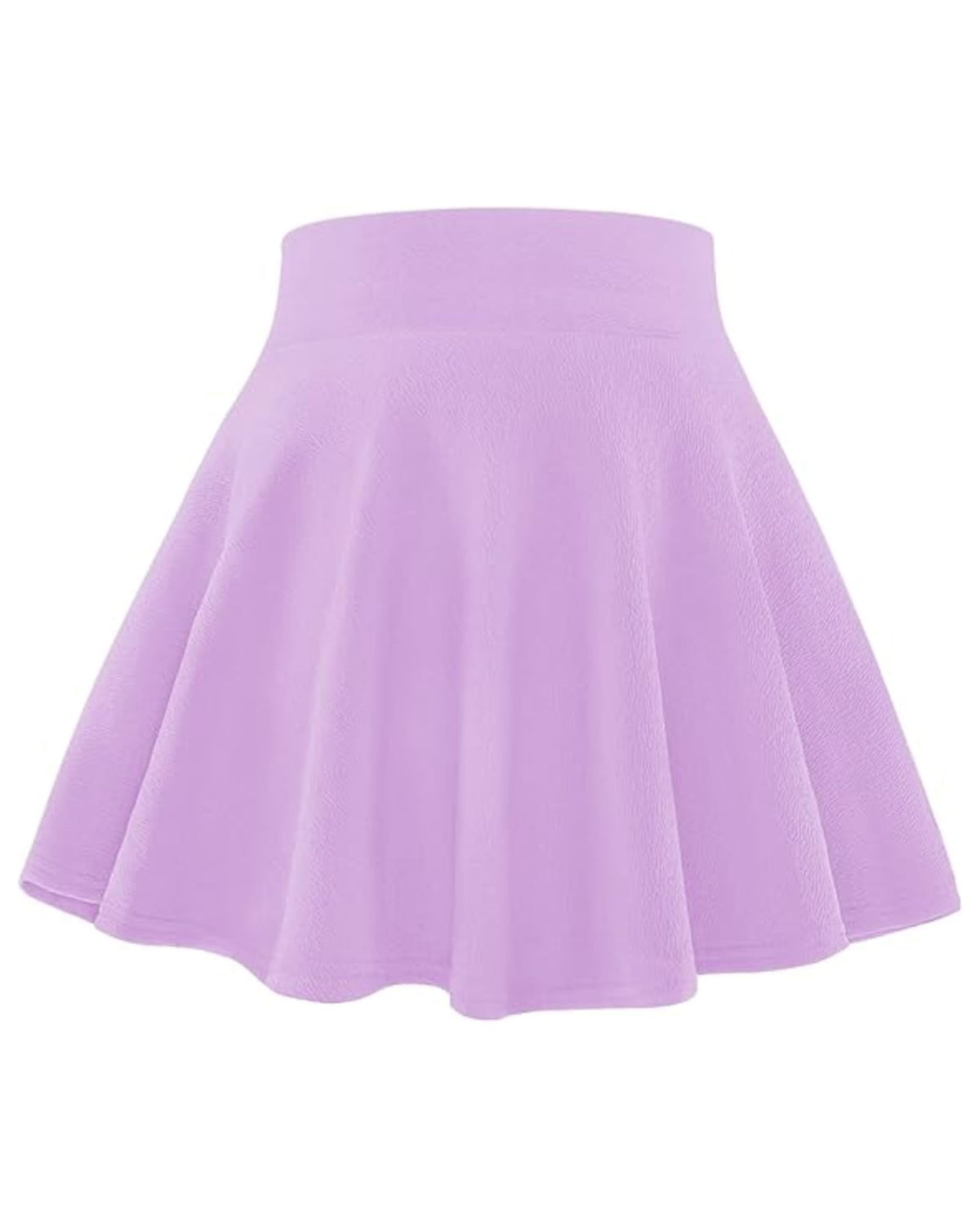 BOOPH Kids Girls Skirt Casual Mini Plain Flare Pleated Uniform Skirts