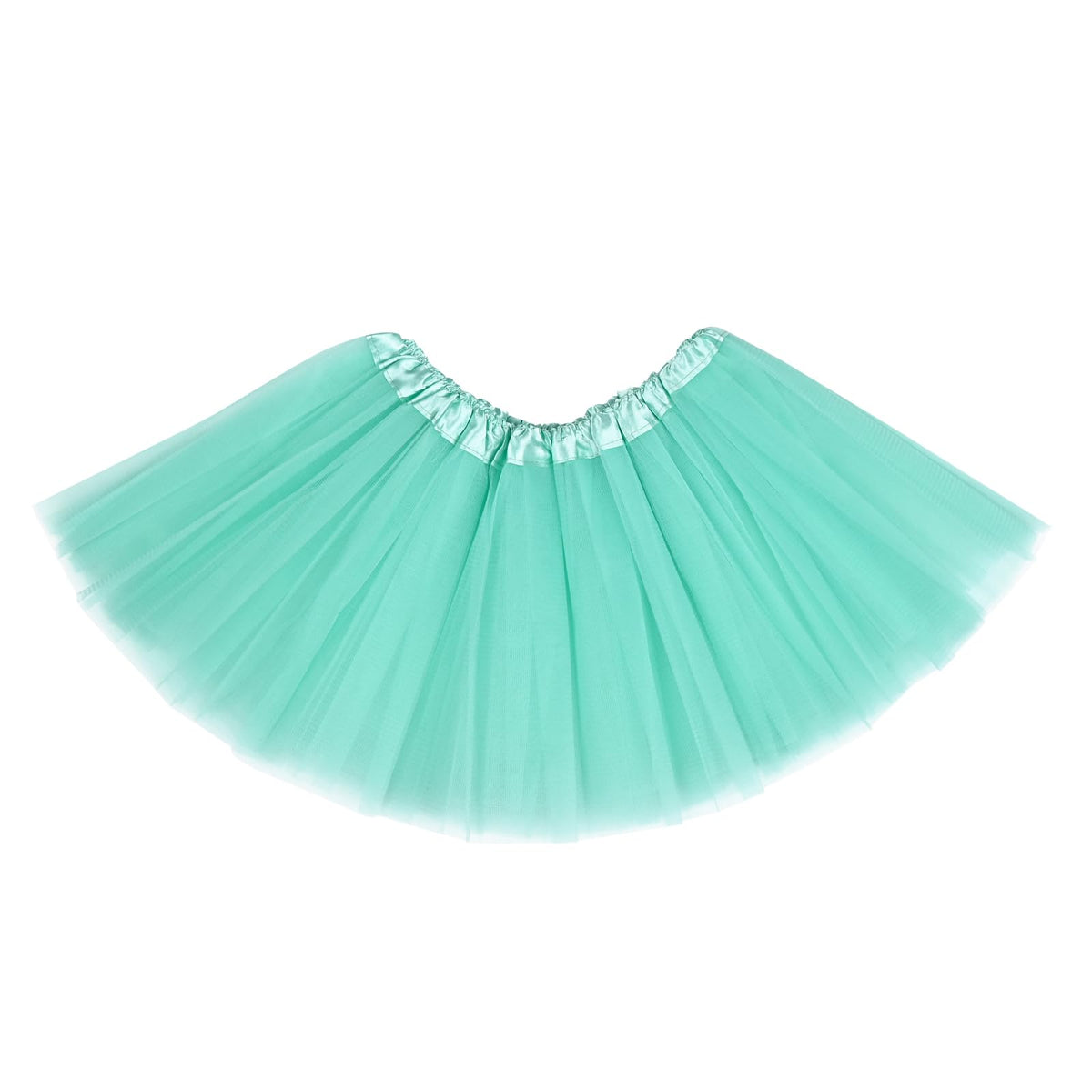 Women Tutu Skirt 5 Layers Tulle Girl Fluffy Ballet Skirt Rave Costume Party
