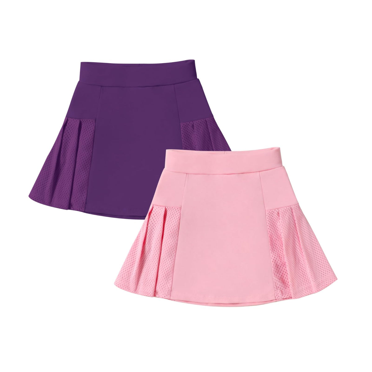 Neutocd Girls Tennis Skirt Skorts for Girls High Waisted Athletic Pleated Skirts with Shorts for Golf Pickleball Running