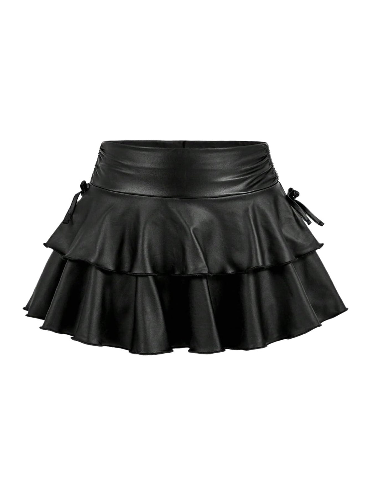 SOLY HUX Girl's Cute Mini Skirt with Built-in Shorts