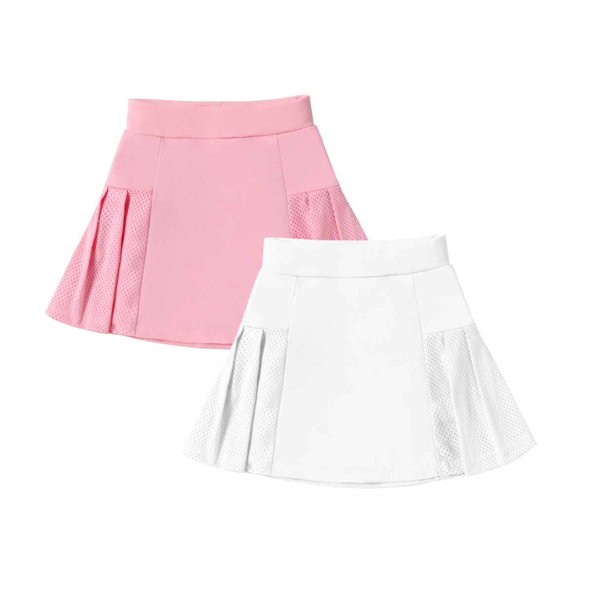 Neutocd Girls Tennis Skirt Skorts for Girls High Waisted Athletic Pleated Skirts with Shorts for Golf Pickleball Running