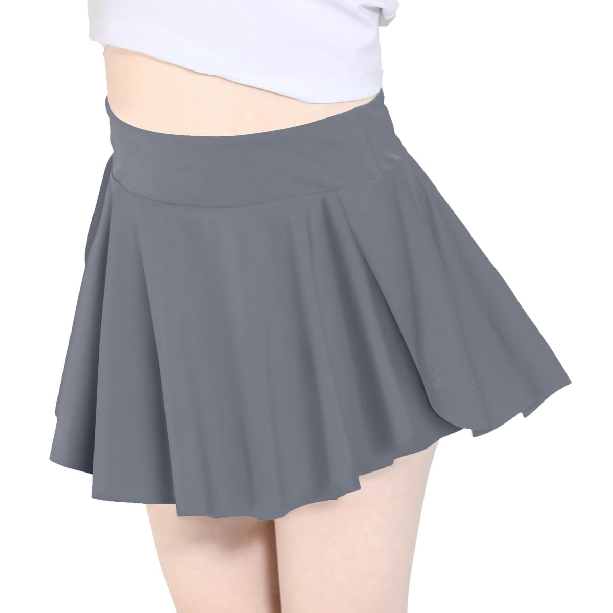 Skort Girls, Athletic Skirts for Tennis Golf, Butterfly Flowy Shorts for Kids, Shorts with Pocket