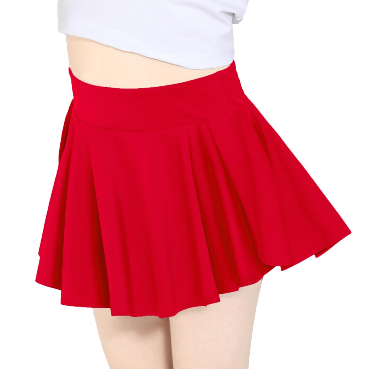 Skort Girls, Athletic Skirts for Tennis Golf, Butterfly Flowy Shorts for Kids, Shorts with Pocket