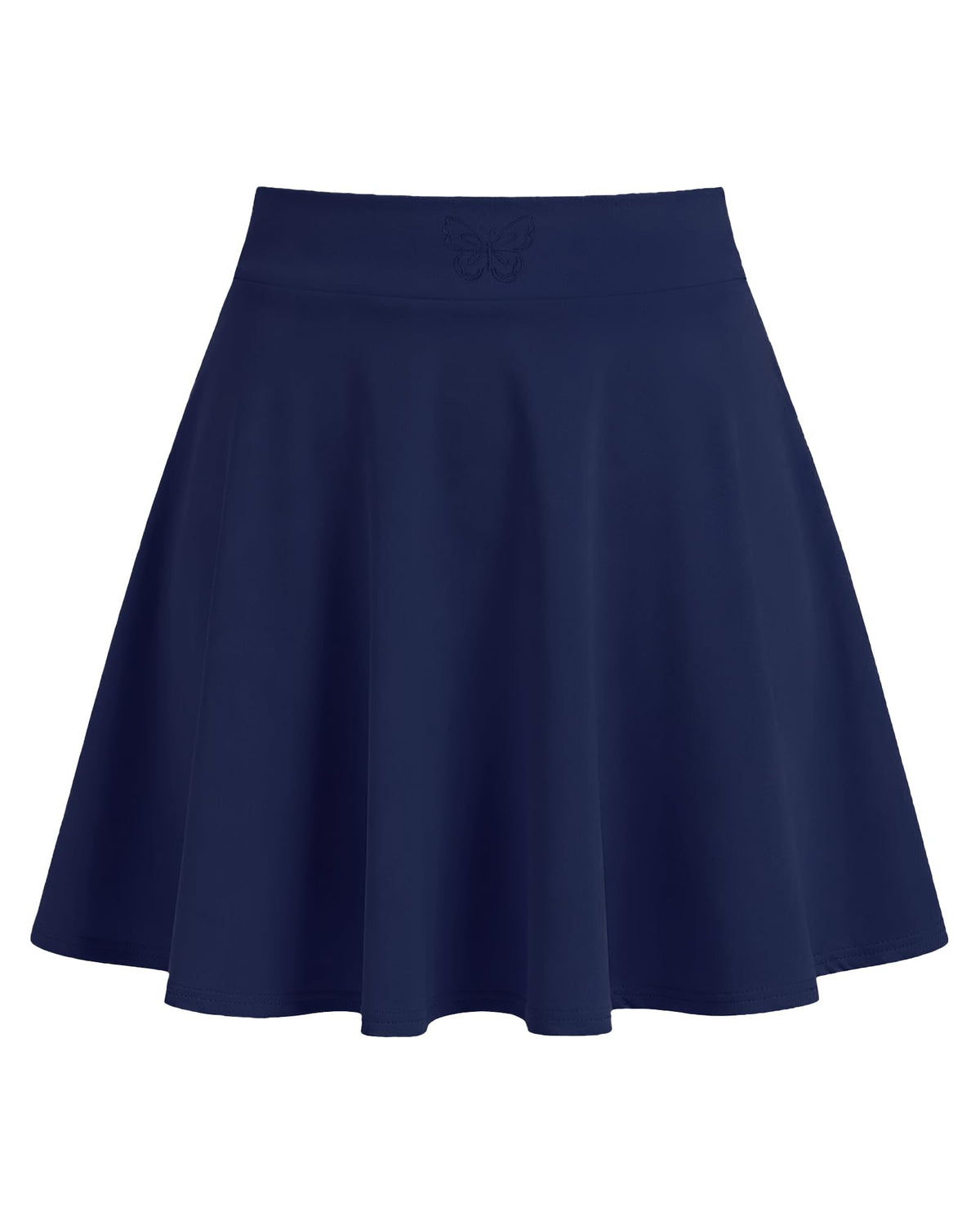 Little Girls Skirts Athletic Uniform Skirts Built in Shorts Casual Mini Skorts for Kids with Pockets