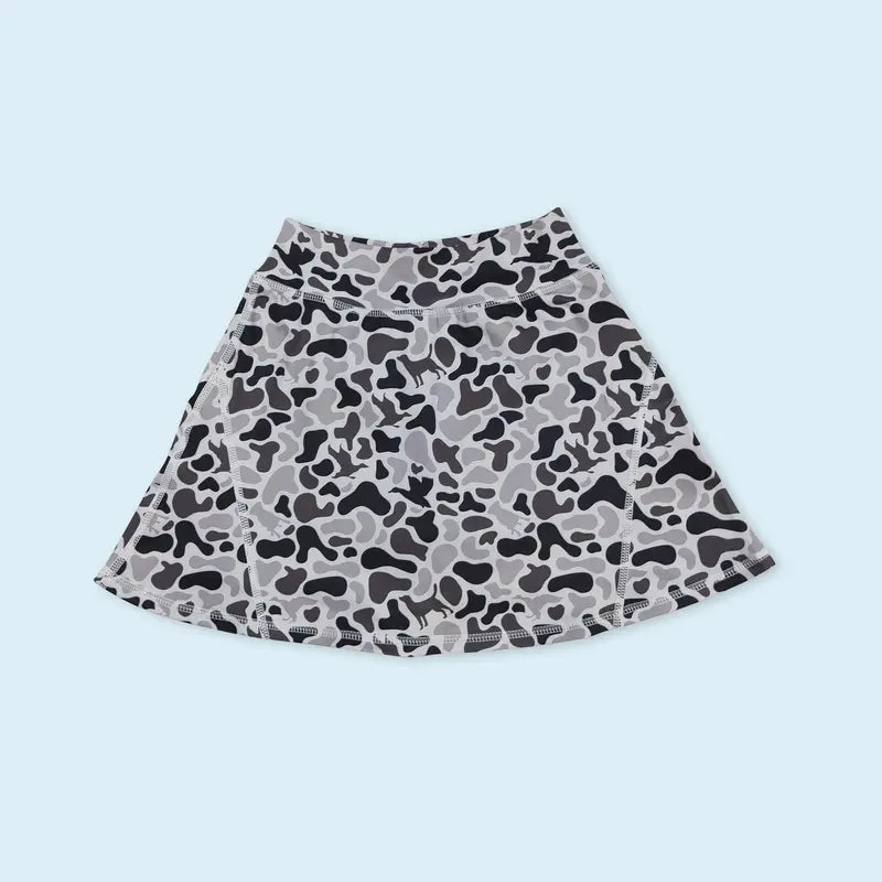 Kids toddle girls camo skort