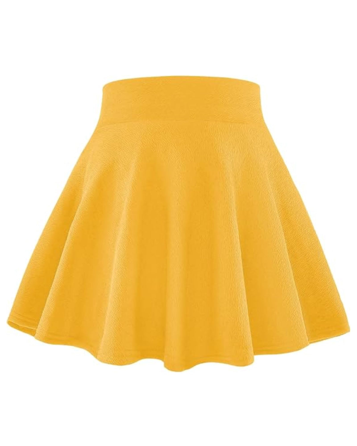 BOOPH Kids Girls Skirt Casual Mini Plain Flare Pleated Uniform Skirts