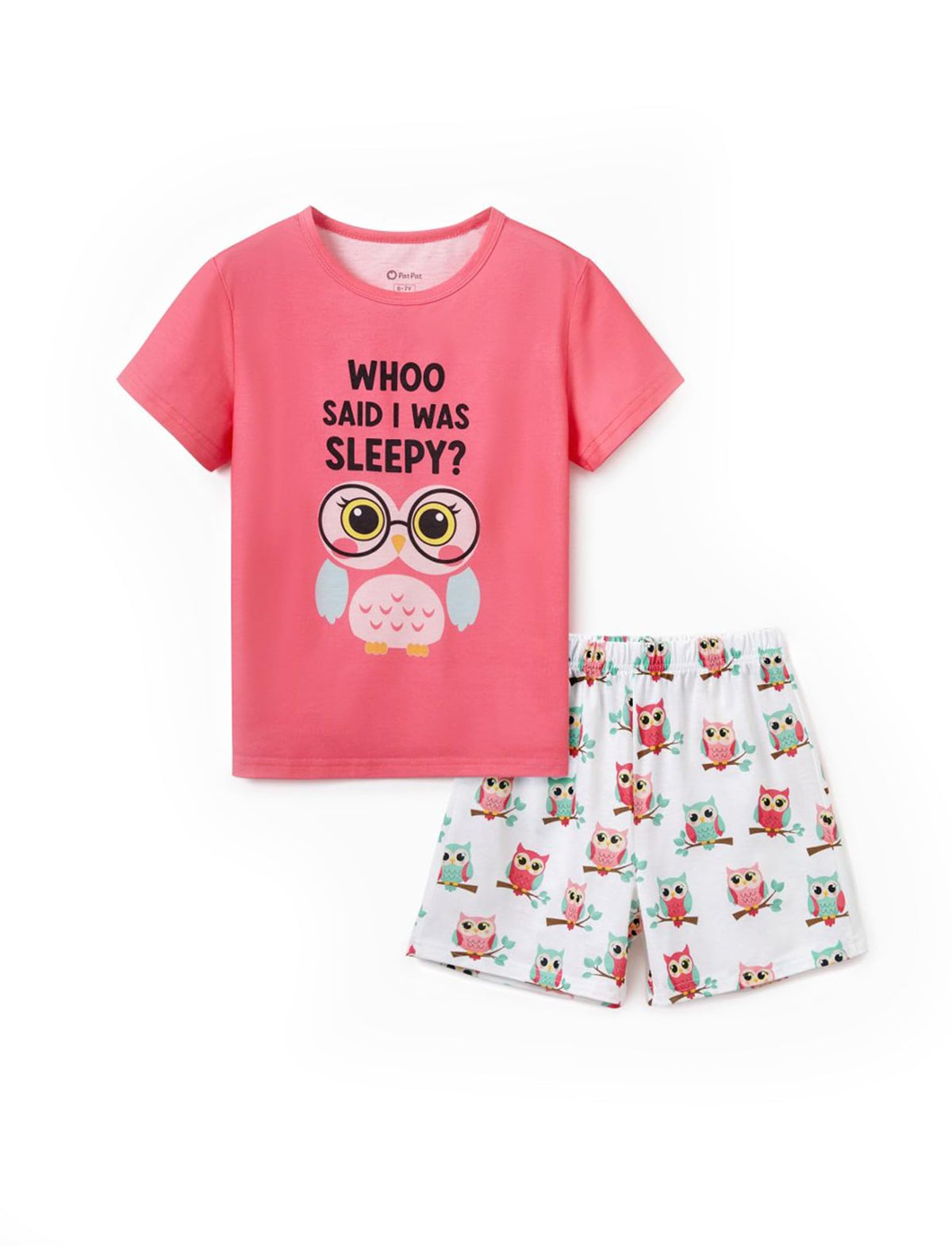 PATPAT Girls Pajamas Set Kids 2 Piece Sleepwear Comfortable PJs 5-12 Years