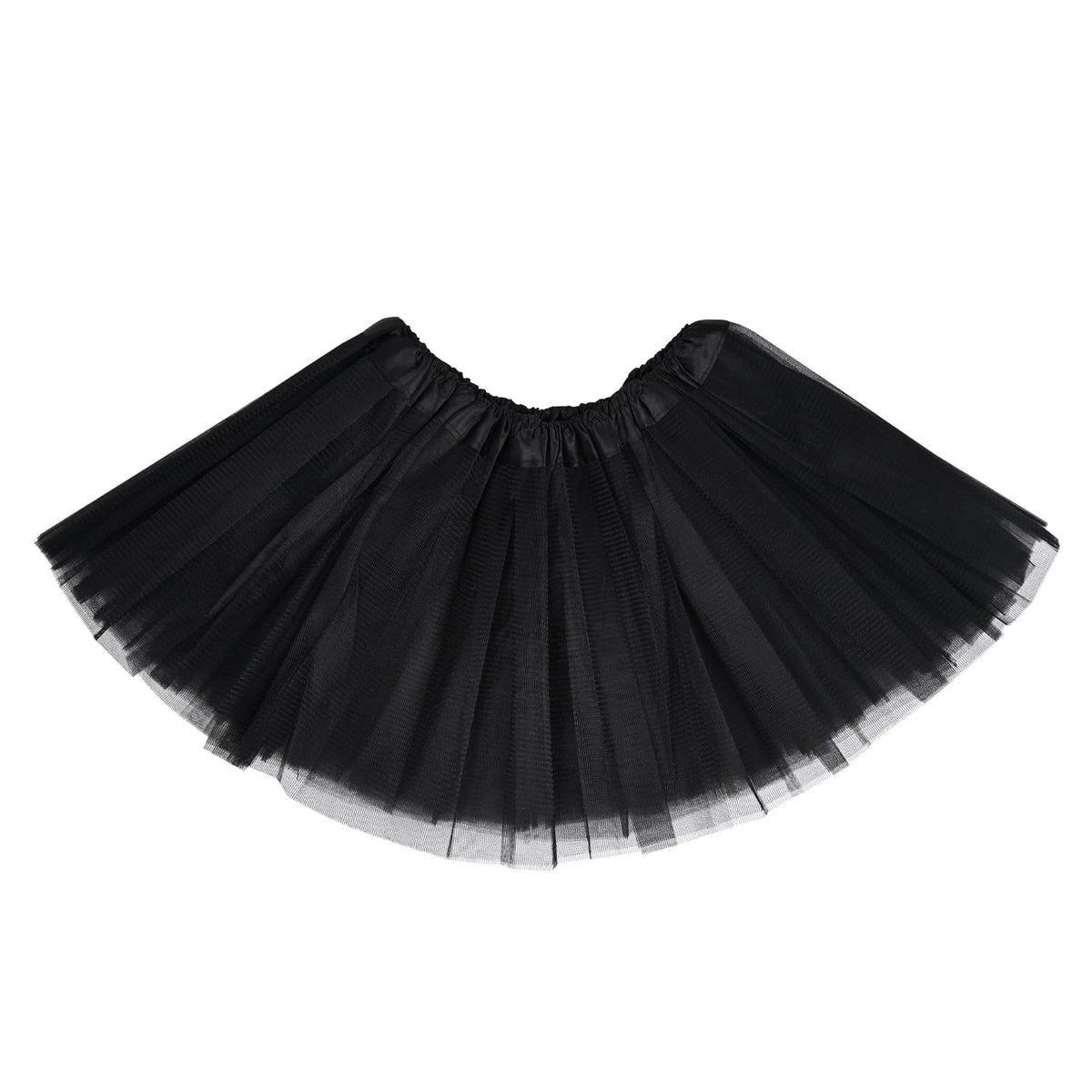 Women Tutu Skirt 5 Layers Tulle Girl Fluffy Ballet Skirt Rave Costume Party