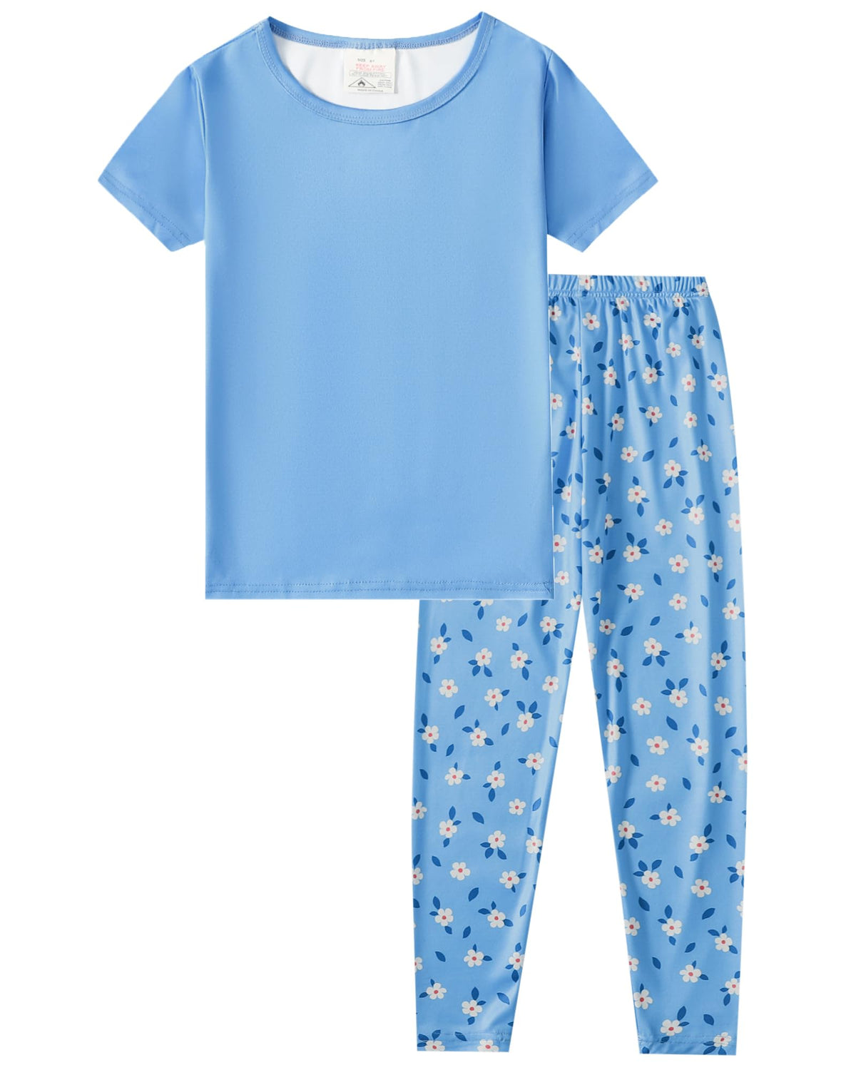 MyFav Children Girl Pajamas Set Soft Comfy Sleepwear Pajamas Size 4 to 14 Years