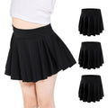 Skort Girls, Athletic Skirts for Tennis Golf, Butterfly Flowy Shorts for Kids, Shorts with Pocket