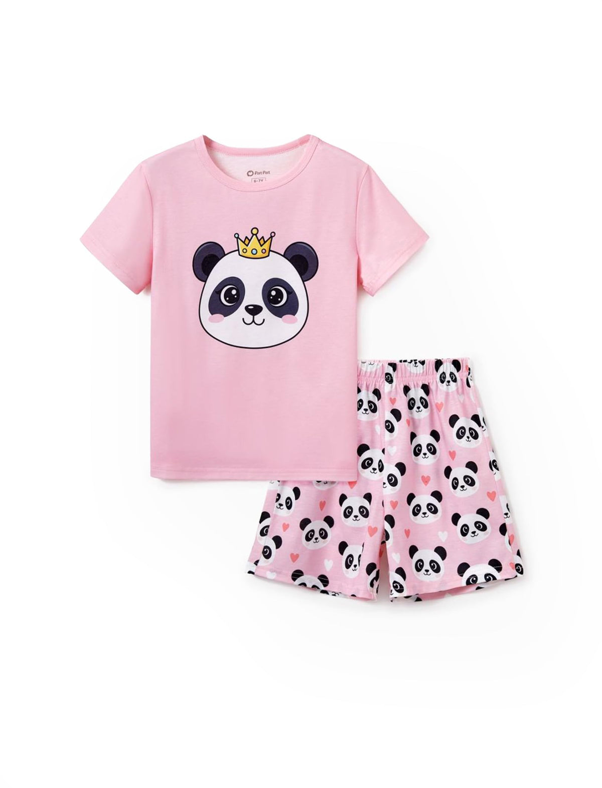 PATPAT Girls Pajamas Set Kids 2 Piece Sleepwear Comfortable PJs 5-12 Years