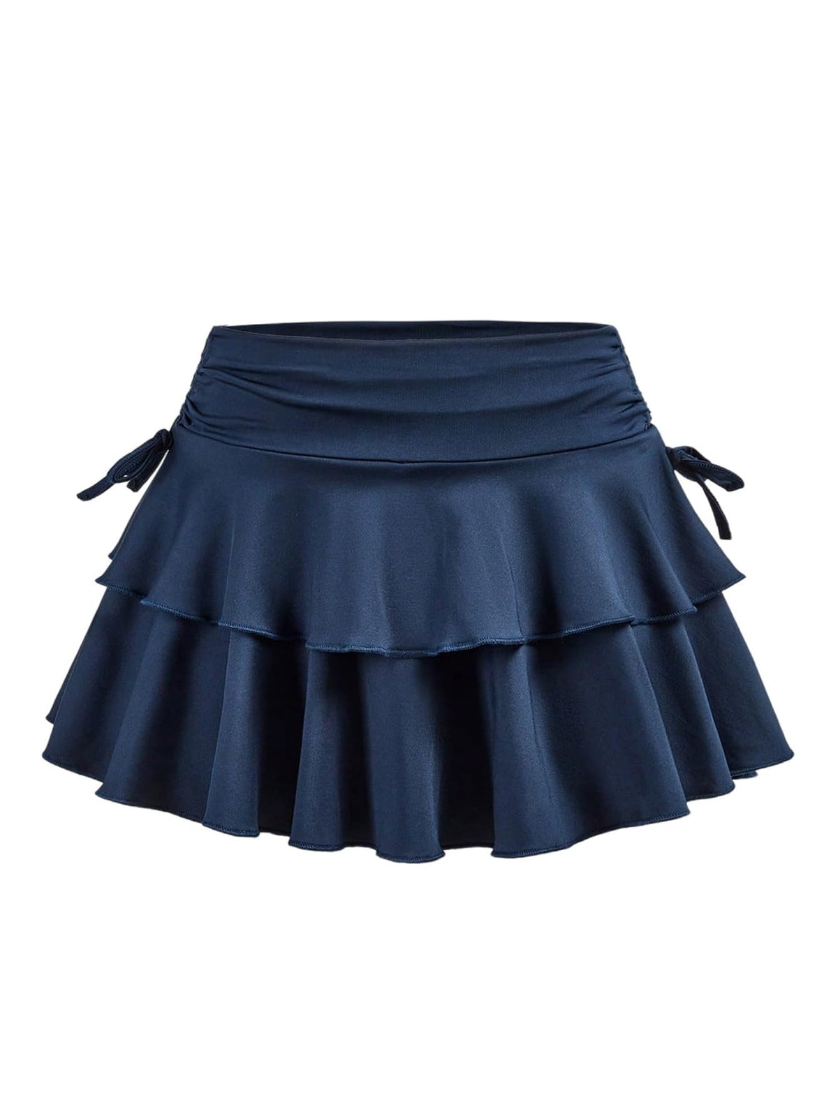 SOLY HUX Girl's Cute Mini Skirt with Built-in Shorts