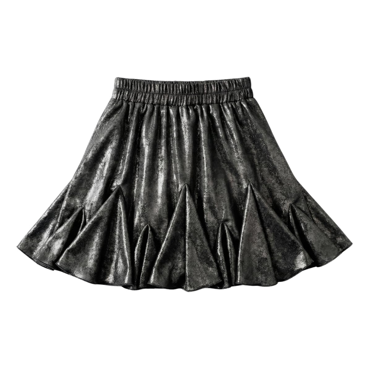 Girls and Toddlers Skirts Floral & Plaid Mini Skirt with Built-in Shorts