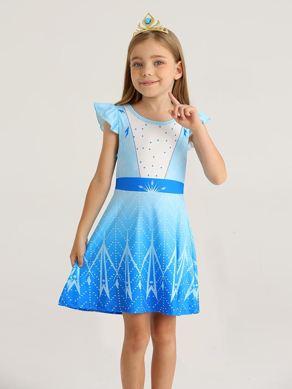 Girls Nightgowns Princess Pajamas Nightdress for Toddler Kids Sleepwear