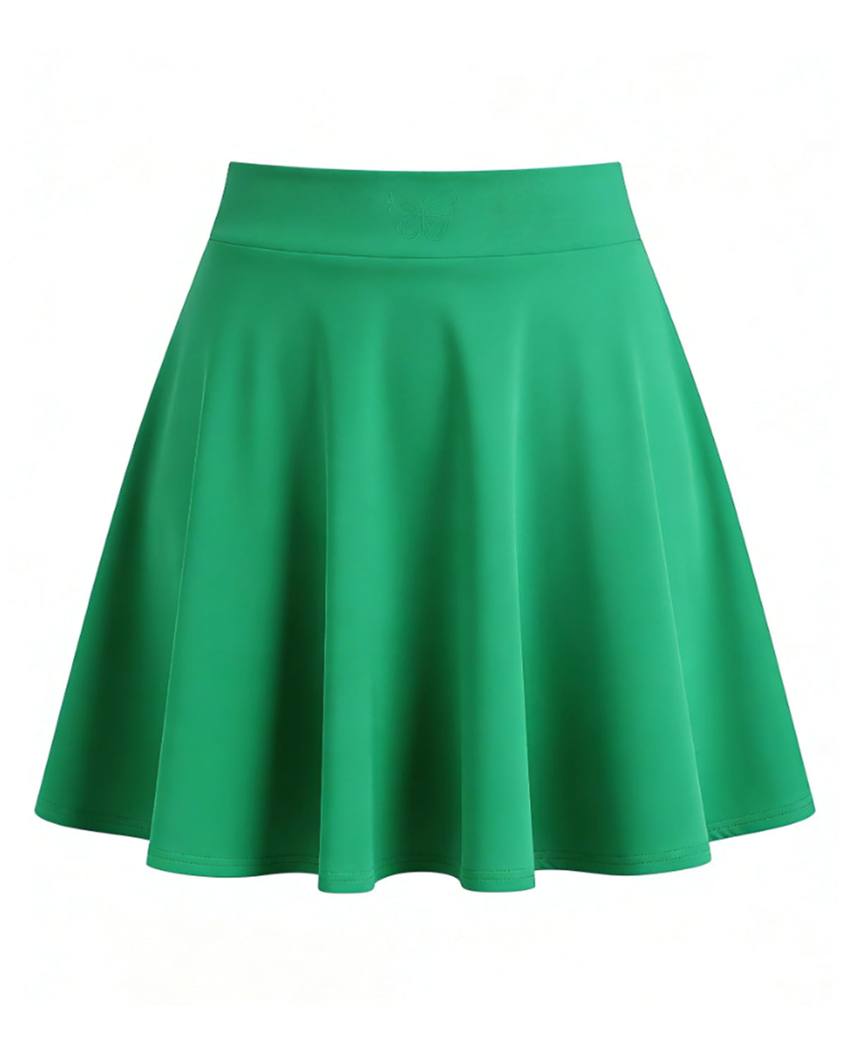Little Girls Skirts Athletic Uniform Skirts Built in Shorts Casual Mini Skorts for Kids with Pockets