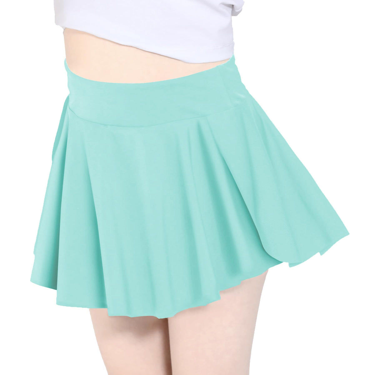Skort Girls, Athletic Skirts for Tennis Golf, Butterfly Flowy Shorts for Kids, Shorts with Pocket