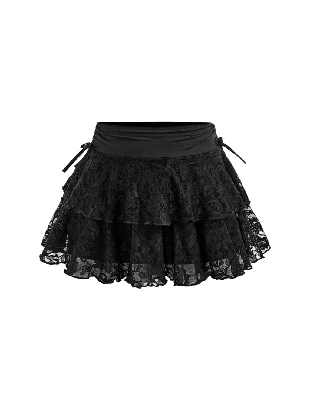 SOLY HUX Girl's Cute Mini Skirt with Built-in Shorts