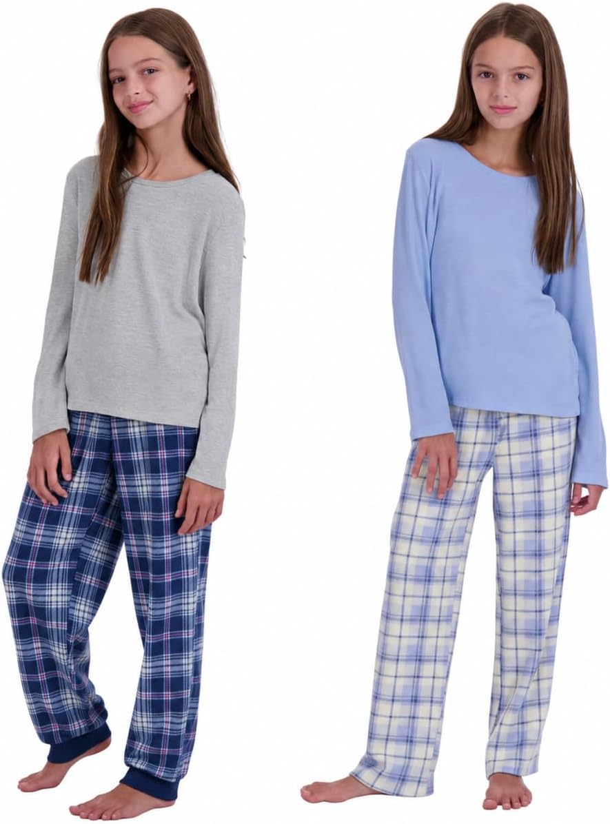 Angels Girls Pajamas Set - Comfortable & Soft - Girls Pjs Size 10-12, 14-16