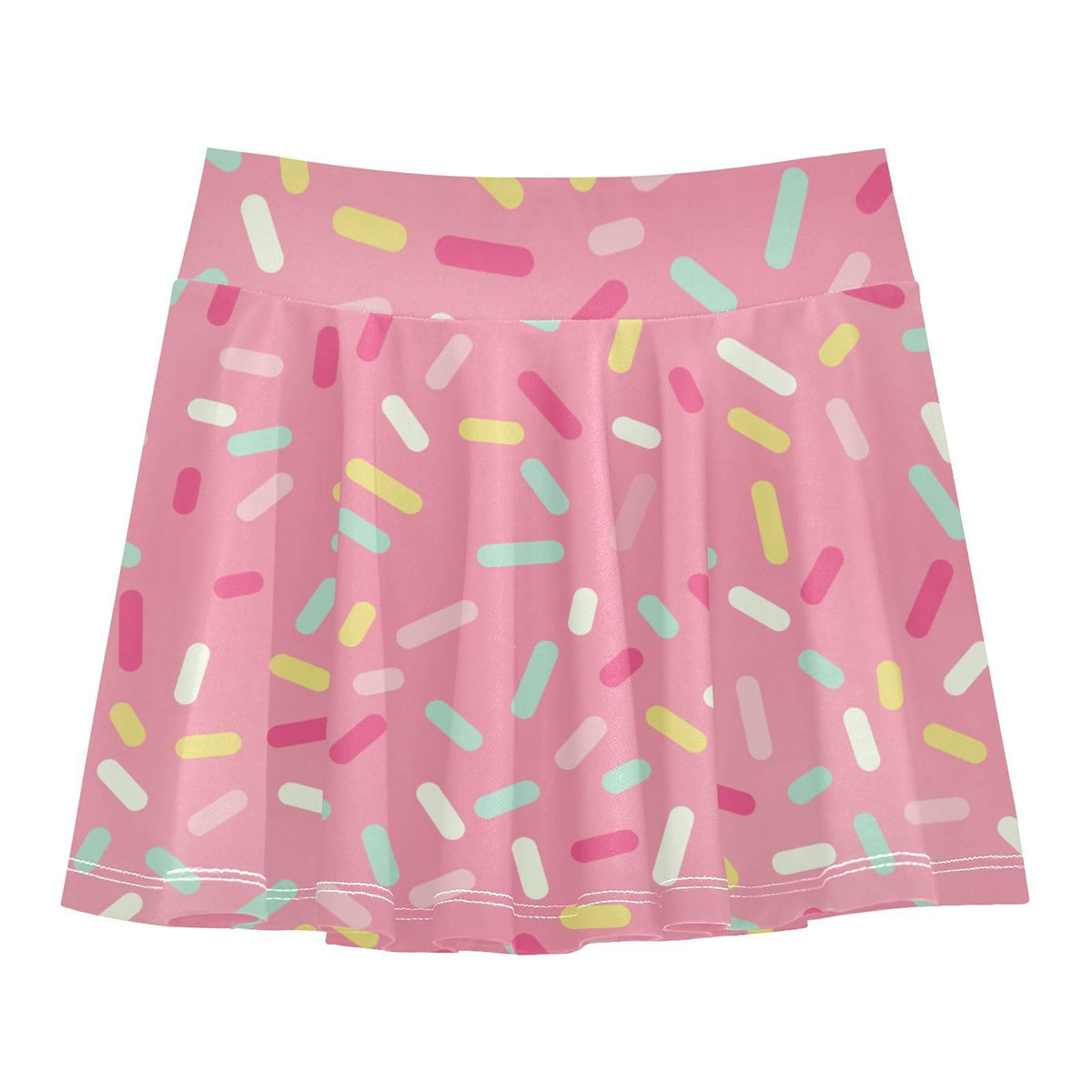 Girls Skirt Athletic Skort with Shorts, 3-12 Years