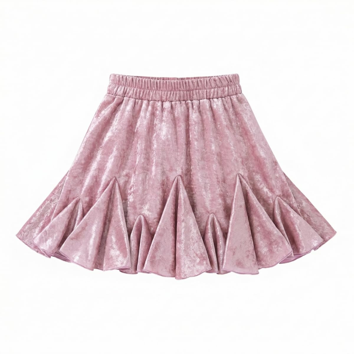 Girls and Toddlers Skirts Floral & Plaid Mini Skirt with Built-in Shorts