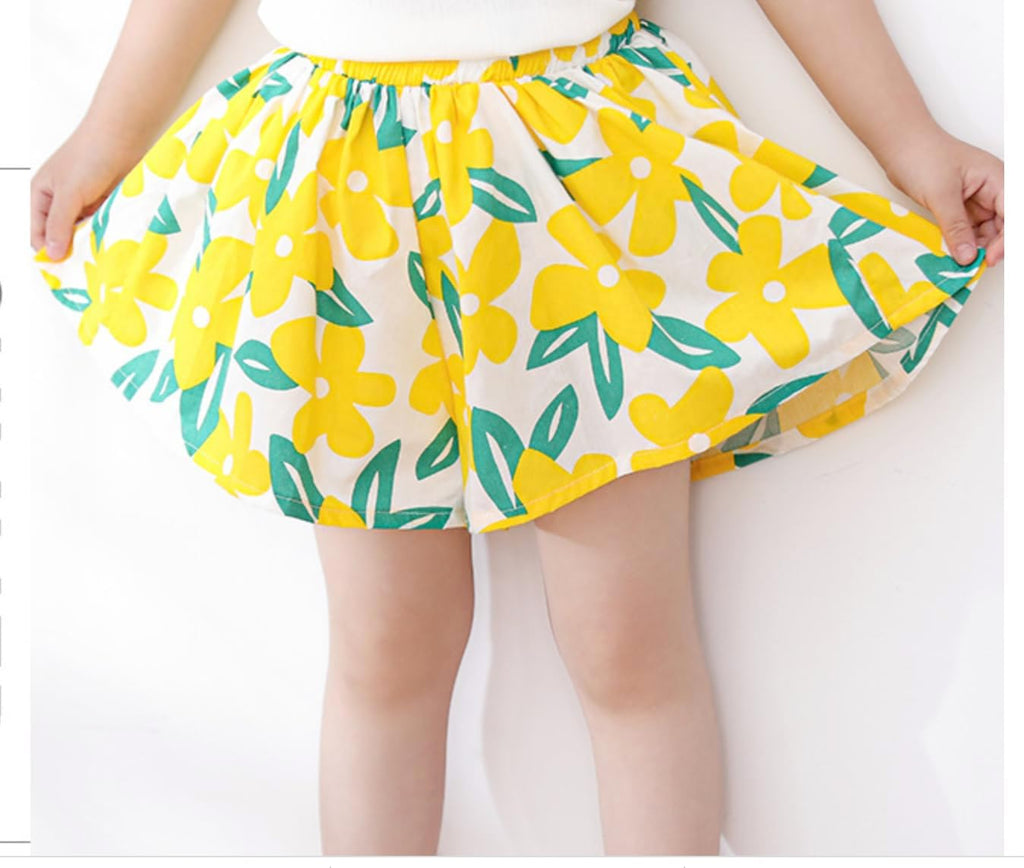 Girls' Short Sets - Trendy and Comfortable Summer Outfits for Girls Fashionable Clothing Sets 4pc