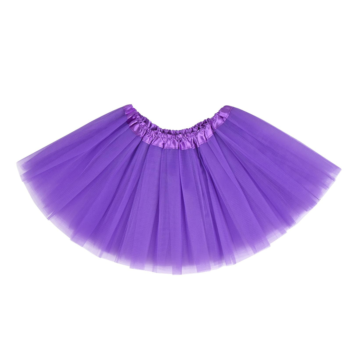 Women Tutu Skirt 5 Layers Tulle Girl Fluffy Ballet Skirt Rave Costume Party