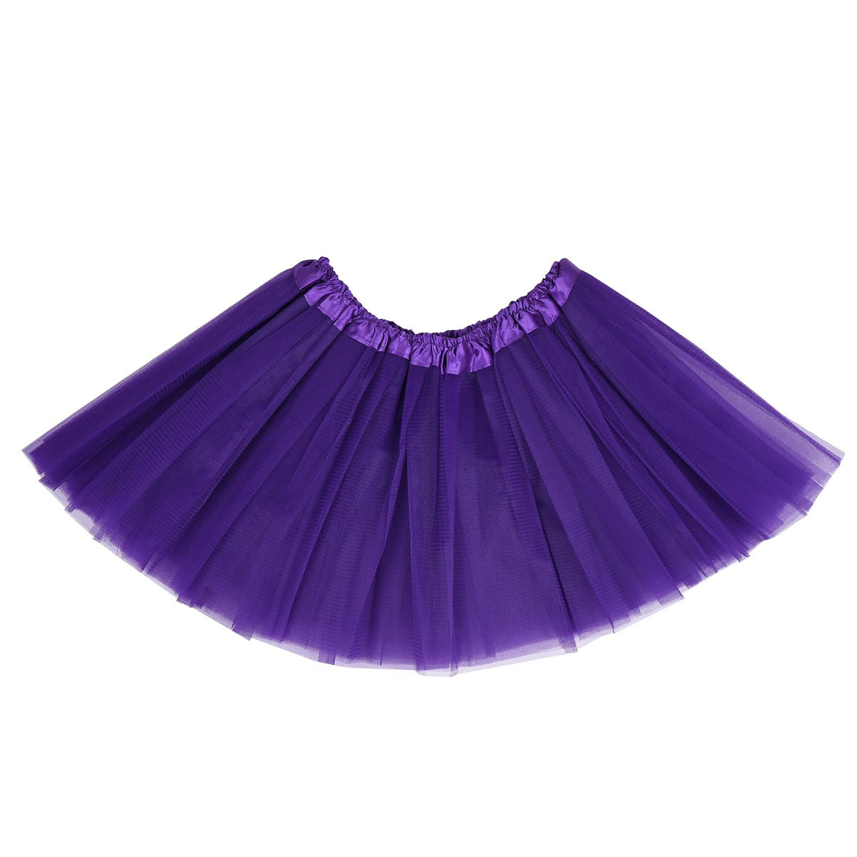 Women Tutu Skirt 5 Layers Tulle Girl Fluffy Ballet Skirt Rave Costume Party