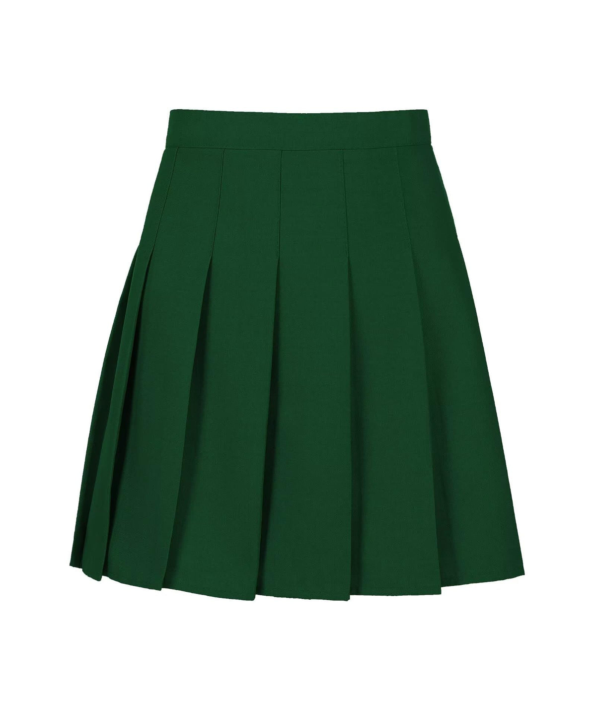 Girls' Pleated Skirts High-Waist A-line Skirt with Built-in Shorts 6-14Y