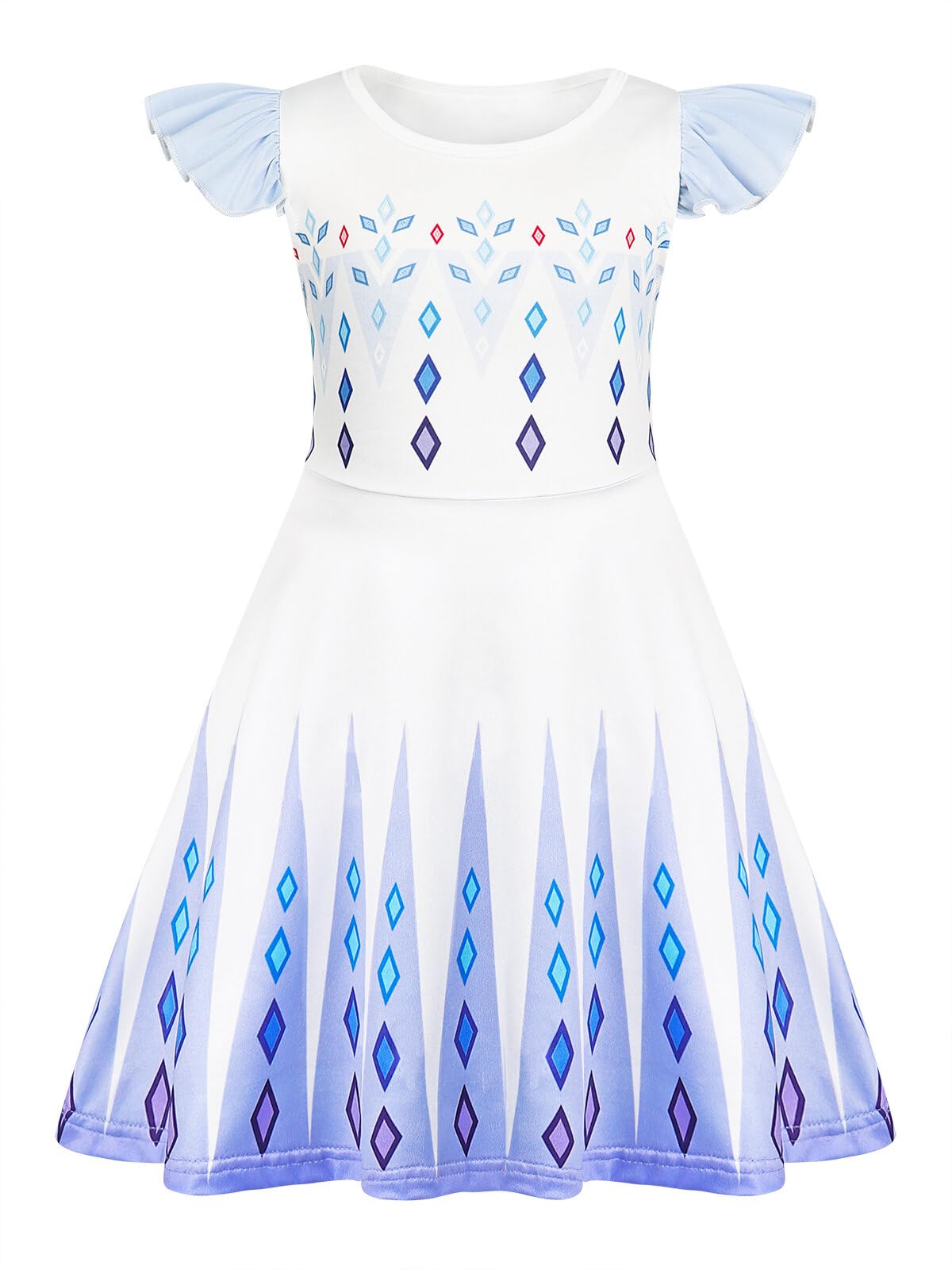 Girls Nightgowns Princess Pajamas Nightdress for Toddler Kids Sleepwear