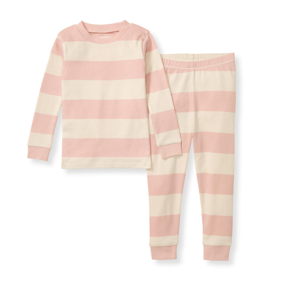 Burt's Bees Baby Girls Organic Cotton Pajamas, Toddler PJ Set, 2-PC