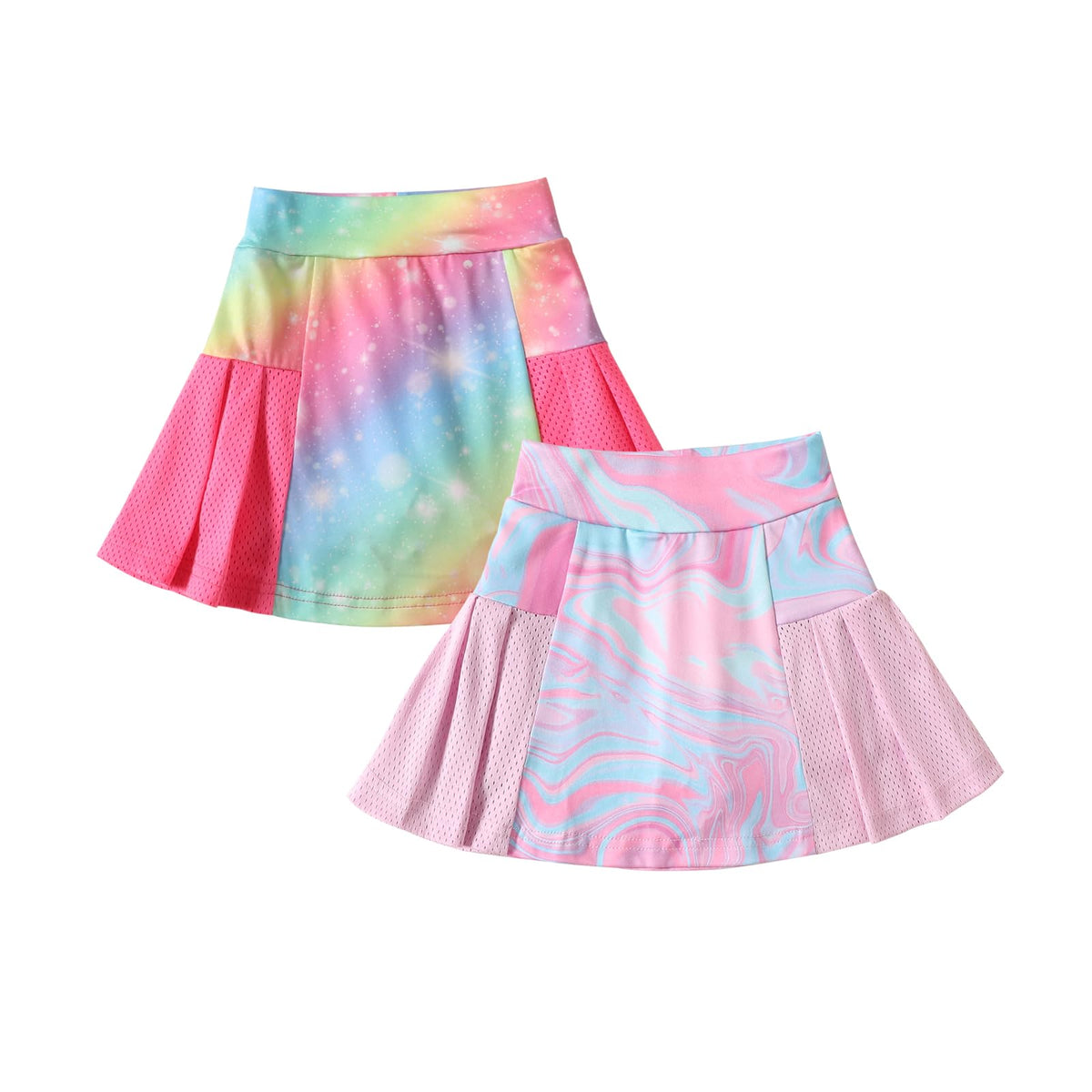 Neutocd Girls Tennis Skirt Skorts for Girls High Waisted Athletic Pleated Skirts with Shorts for Golf Pickleball Running