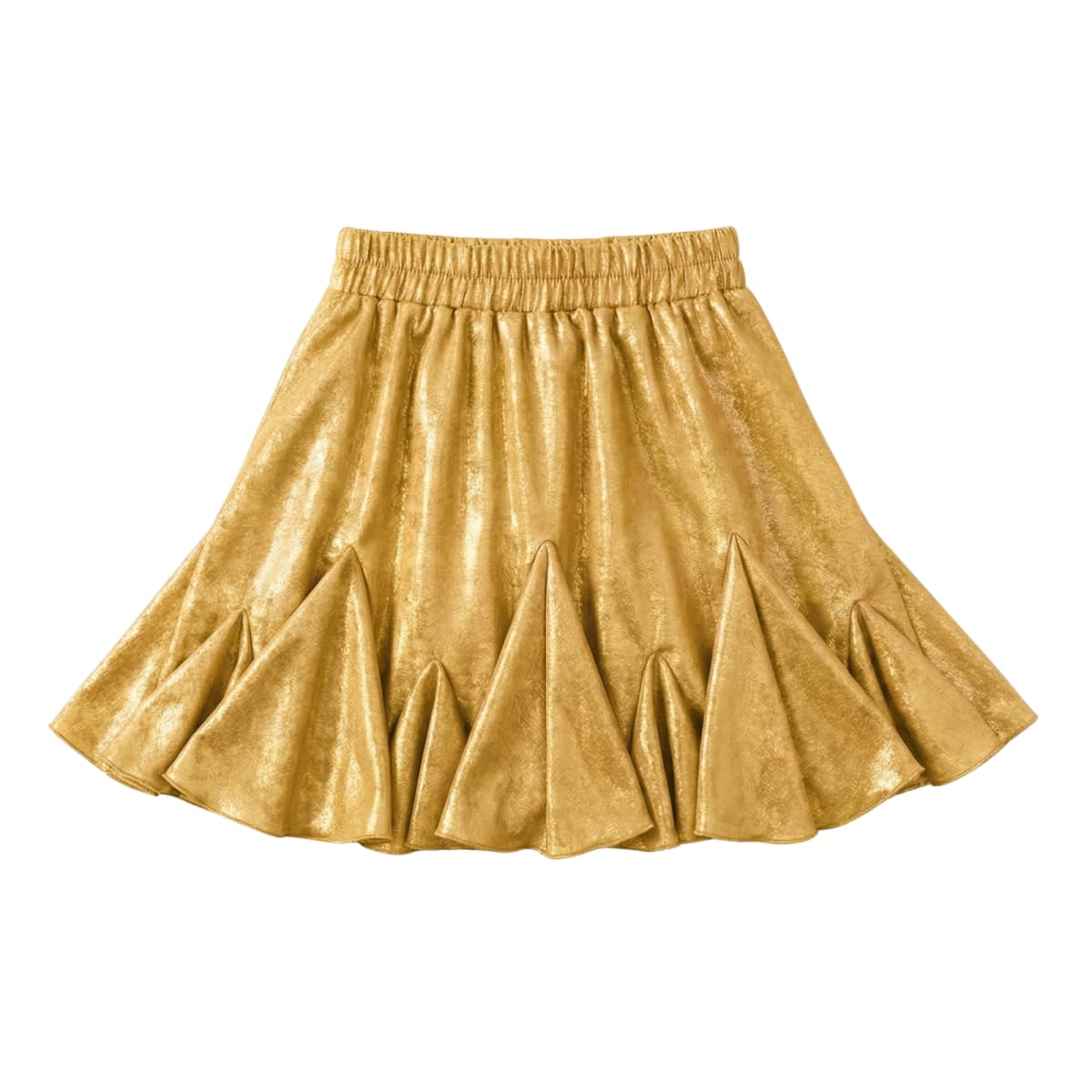 Girls and Toddlers Skirts Floral & Plaid Mini Skirt with Built-in Shorts