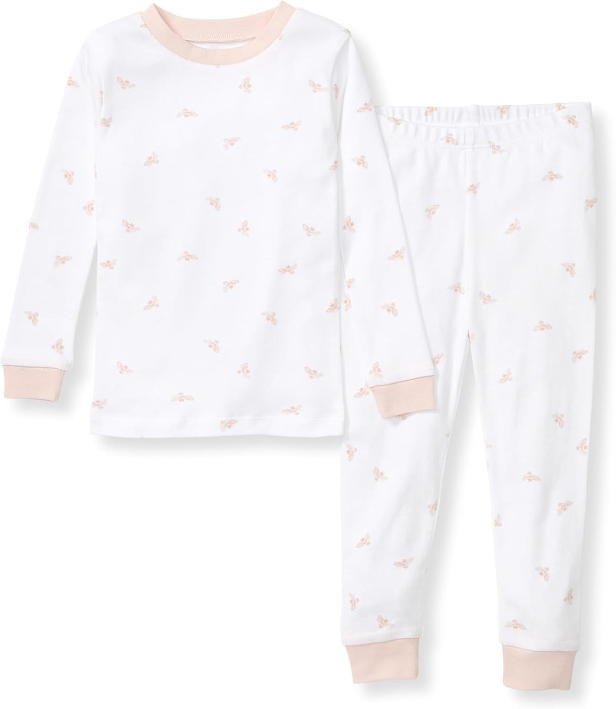 Burt's Bees Baby Girls Organic Cotton Pajamas, Toddler PJ Set, 2-PC