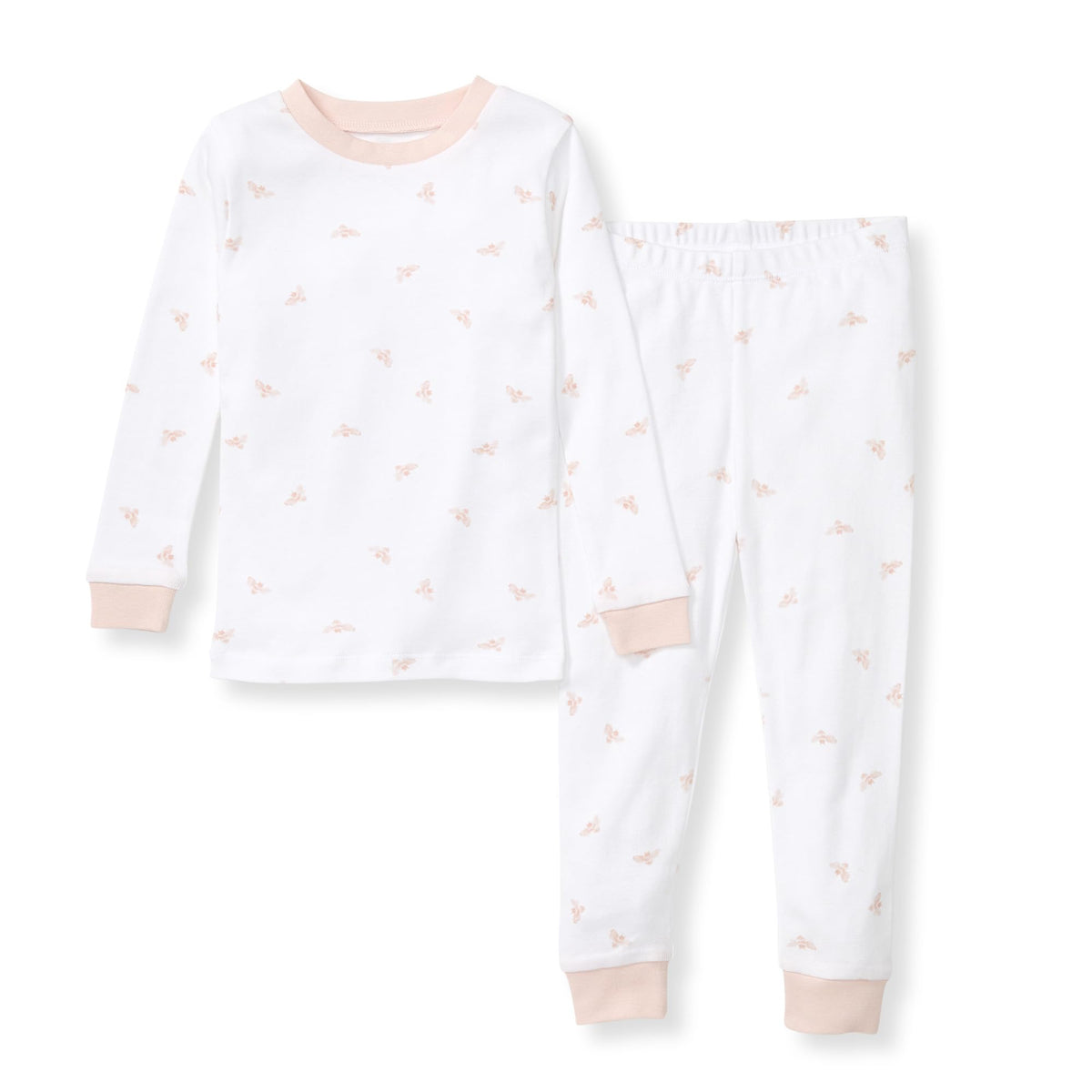 Burt's Bees Baby Girls Organic Cotton Pajamas, Toddler PJ Set, 2-PC