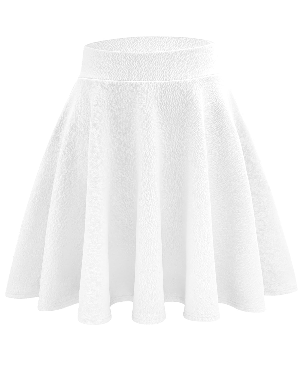 Stelle Girls Pleated Skater Uniform Skirts with Built in Shorts for School