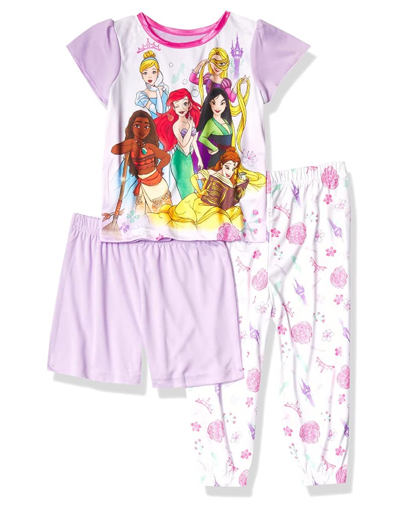 MINNIE Disney Girls Mouse 4-Piece Cotton Pajama Set